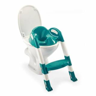 Thermobaby wc szűkítő lépcsős Kiddy Loo Emeraude, zöld