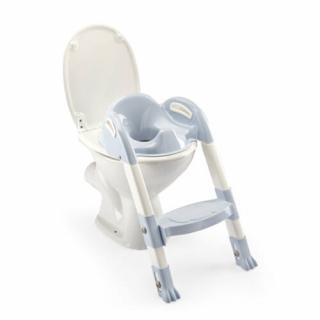 Thermobaby wc szűkítő lépcsős Kiddy Loo Fleur bleue, kék