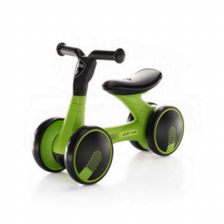 Zopa futóbicikli Easy-Way duplakerekű, Lime zöld