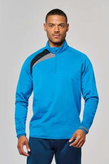 ADULTS' ZIP NECK TRAINING TOP