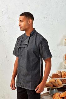 CHEF'S ZIP-CLOSE SHORT SLEEVE JACKET