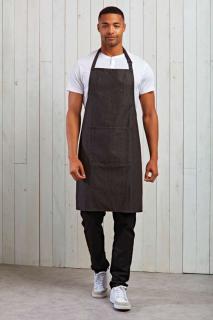 COLOURS COLLECTION BIB APRON WITH POCKET