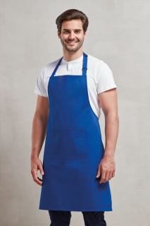 'COLOURS COLLECTION' BIB APRON WITH POCKET
