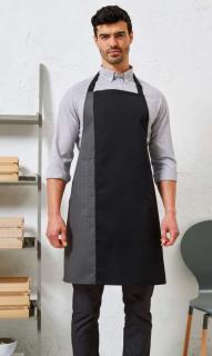 'COLOURS COLLECTION' CONTRAST BIB APRON