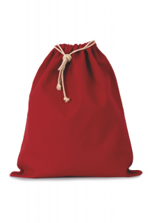 COTTON BAG WITH DRAWCORD CLOSURE - LARGE SIZE