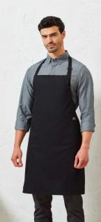 COTTON BIB APRON. FAIRTRADE  ORGANIC CERTIFIED