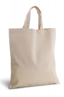 COTTON CANVAS SHOPPER BAG