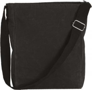 COTTON CANVAS SHOULDER BAG