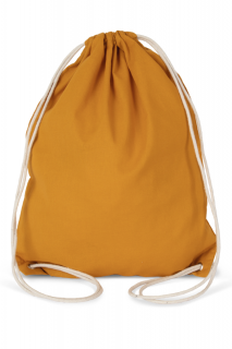 COTTON DRAWSTRING BACKPACK