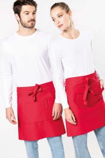 COTTON MID-LENGTH APRON