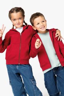 ECO-FRIENDLY KIDS' FULL ZIP HOODED SWEATSHIRT