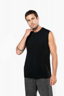 ECO-FRIENDLY MEN SLEEVELESS T-SHIRT