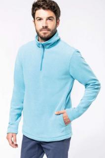 ENZO - ZIP NECK MICROFLEECE JACKET