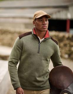 HOLBECK HALF ZIP FLEECE