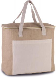 JUTE COOL BAG - LARGE SIZE