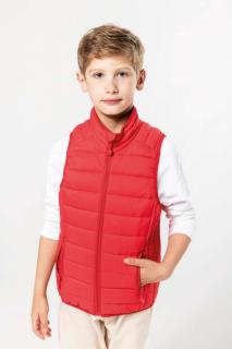 KIDS' LIGHTWEIGHT SLEEVELESS PADDED JACKET