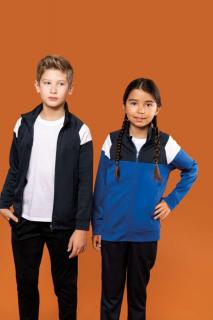 KIDS ZIPPED TRACKSUIT JACKET