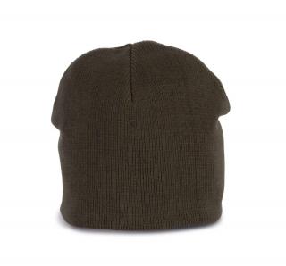 KNITTED ORGANIC COTTON BEANIE