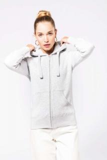 LADIES' FULL ZIP HOODED SWEATSHIRT