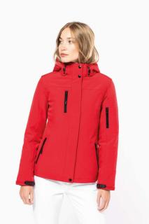 LADIES' HOODED SOFTSHELL LINED PARKA