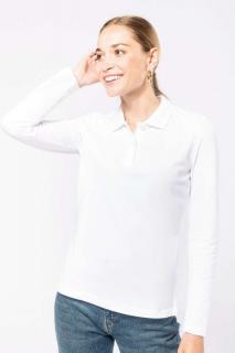 LADIES' LONG-SLEEVED POLO SHIRT