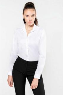 LADIES' LONG-SLEEVED TWILL SHIRT