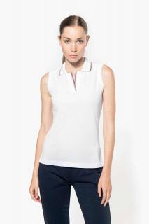 LADIES' SLEEVELESS POLO SHIRT