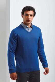 MEN'S KNITTED V-NECK SWEATER