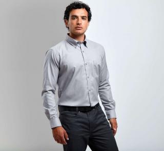 MEN'S LONG SLEEVE SIGNATURE OXFORD SHIRT