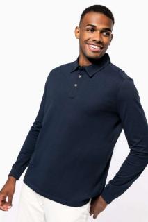 MEN'S LONG SLEEVED JERSEY POLO SHIRT