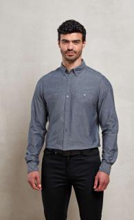 MEN'S ORGANIC CHAMBRAY FAIRTRADE SHIRT