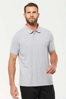 MEN'S SHORT SLEEVE STUD POLO SHIRT