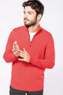 MEN'S ZIP NECK JUMPER