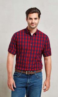 'MULLIGAN' CHECK - MEN'S LONG SLEEVE COTTON SHIRT