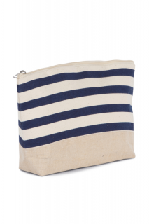 NAUTICAL PRINT ACCESSORIES POUCH