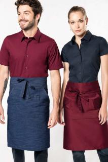 POLYCOTTON LONG APRON