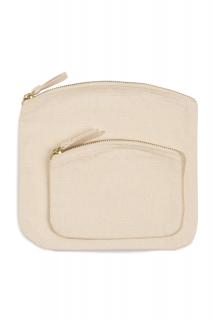 POUCH WITH ZIP FASTENING