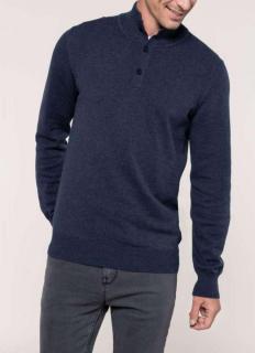 PREMIUM BUTTON NECK JUMPER