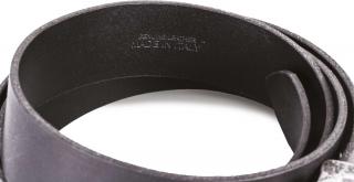 RAW EDGE LEATHER BELT - 35MM