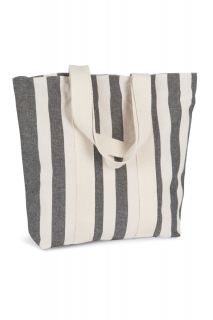 RECYCLED SHOPPING BAG - STRIPED PATTERN