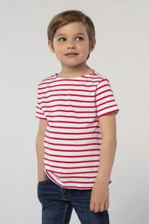 SOL'S MILES KIDS - ROUND NECK STRIPED T-SHIRT