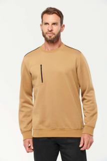 UNISEX DAYTODAY CONTRASTING POCKET SWEATSHIRT