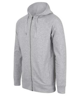 UNISEX SLIM FIT ZIP-THROUGH HOODY