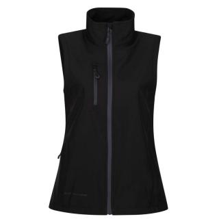 WOMEN'S HONESTLY MADE RECYCLED PRINTABLE SOFTSHELL BODYWARMER