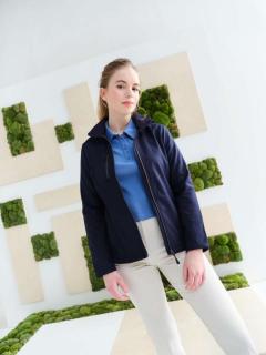 WOMEN'S HONESTLY MADE RECYCLED PRINTABLE SOFTSHELL JACKET