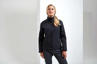 WOMEN'S WINDCHECKER® PRINTABLE  RECYCLED SOFTSHELL JACKET