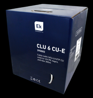 Ekselans CLU 6CU-E Cable LAN Cat6 U/UTP kültéri