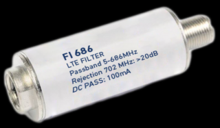 Ekselans FI686 LTE2 szűrő beltéri 20 dB