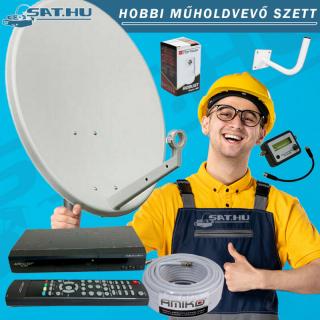 Hobbi műholdvevő szett