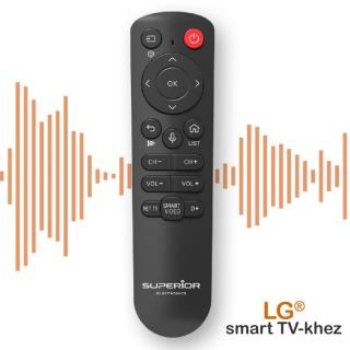 SUPERIOR LG hangvezérelhető helyettesítő távirányító